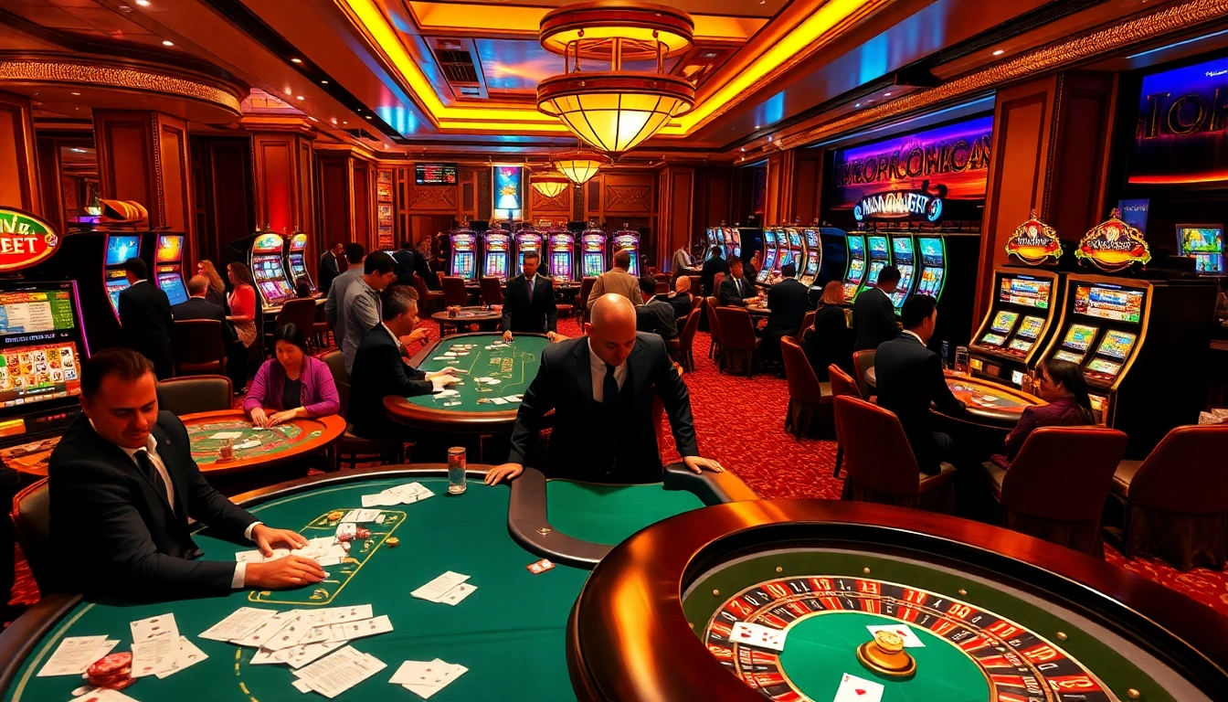 new88bet players excitedly placing bets at a glamorous casino table featuring cards and chips.