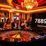 Enjoy the thrill at https://789f.living/ as players celebrate their wins at a glamorous roulette table.
