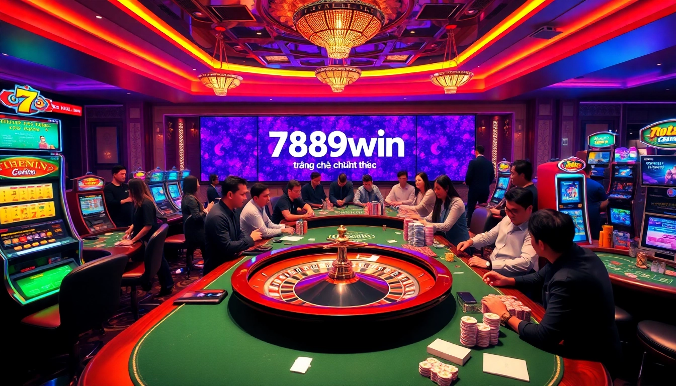 Experience the excitement of online gambling at 789win trang chủ chính thức with vibrant casino activities.